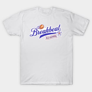 BREAKBEAT - Old School Ball logo T-Shirt